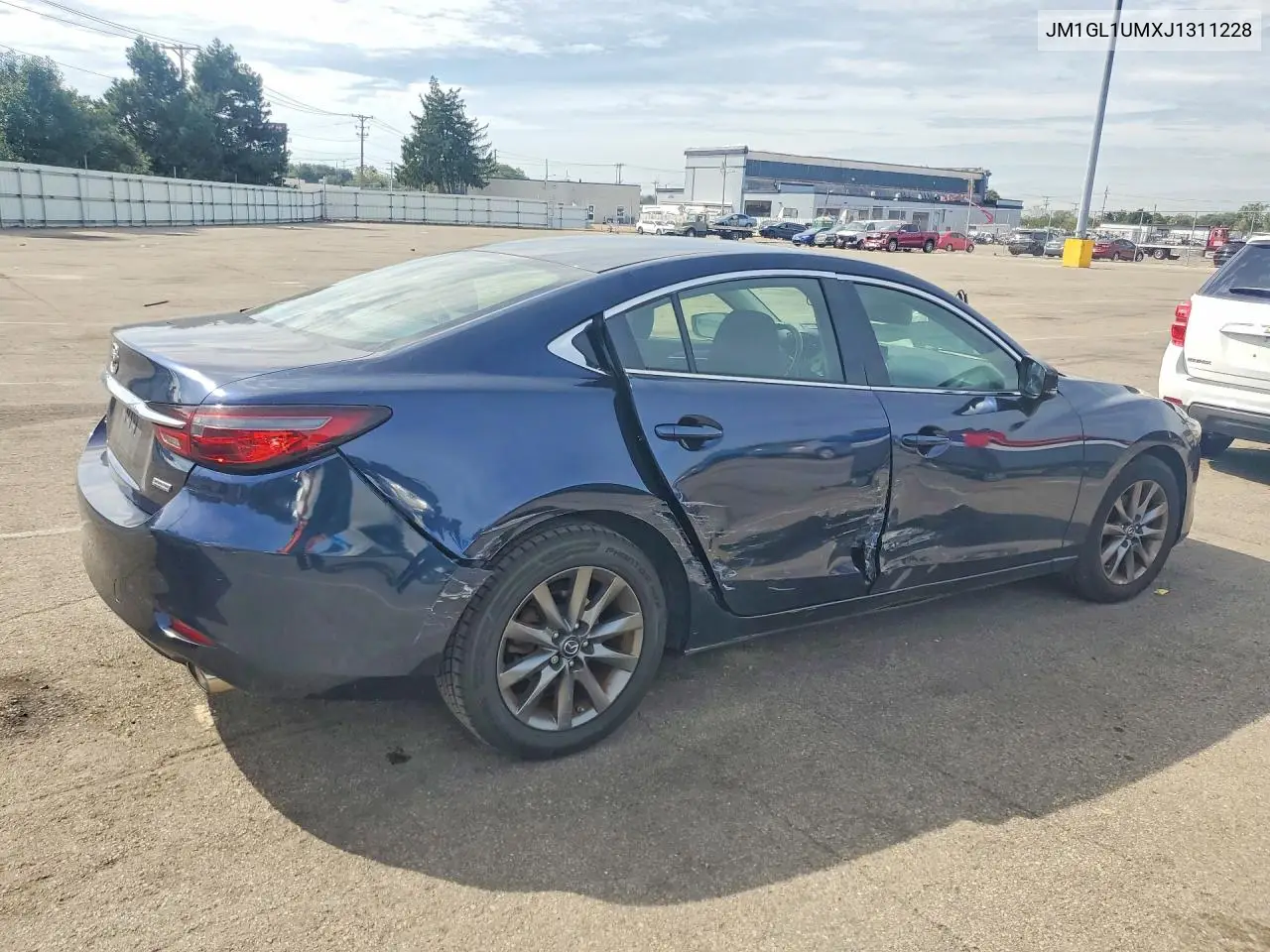 2018 MAZDA 6 VIN JM1GL1UMXJ1311228 — фото 3