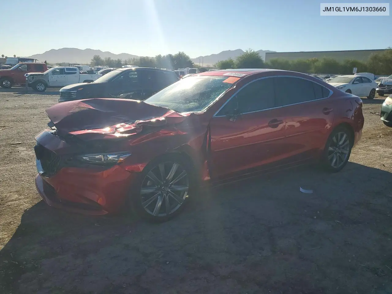 MAZDA 6 2018, VIN JM1GL1VM6J1303660
