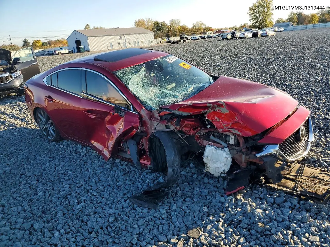 MAZDA 6 2018, VIN JM1GL1VM3J1319444