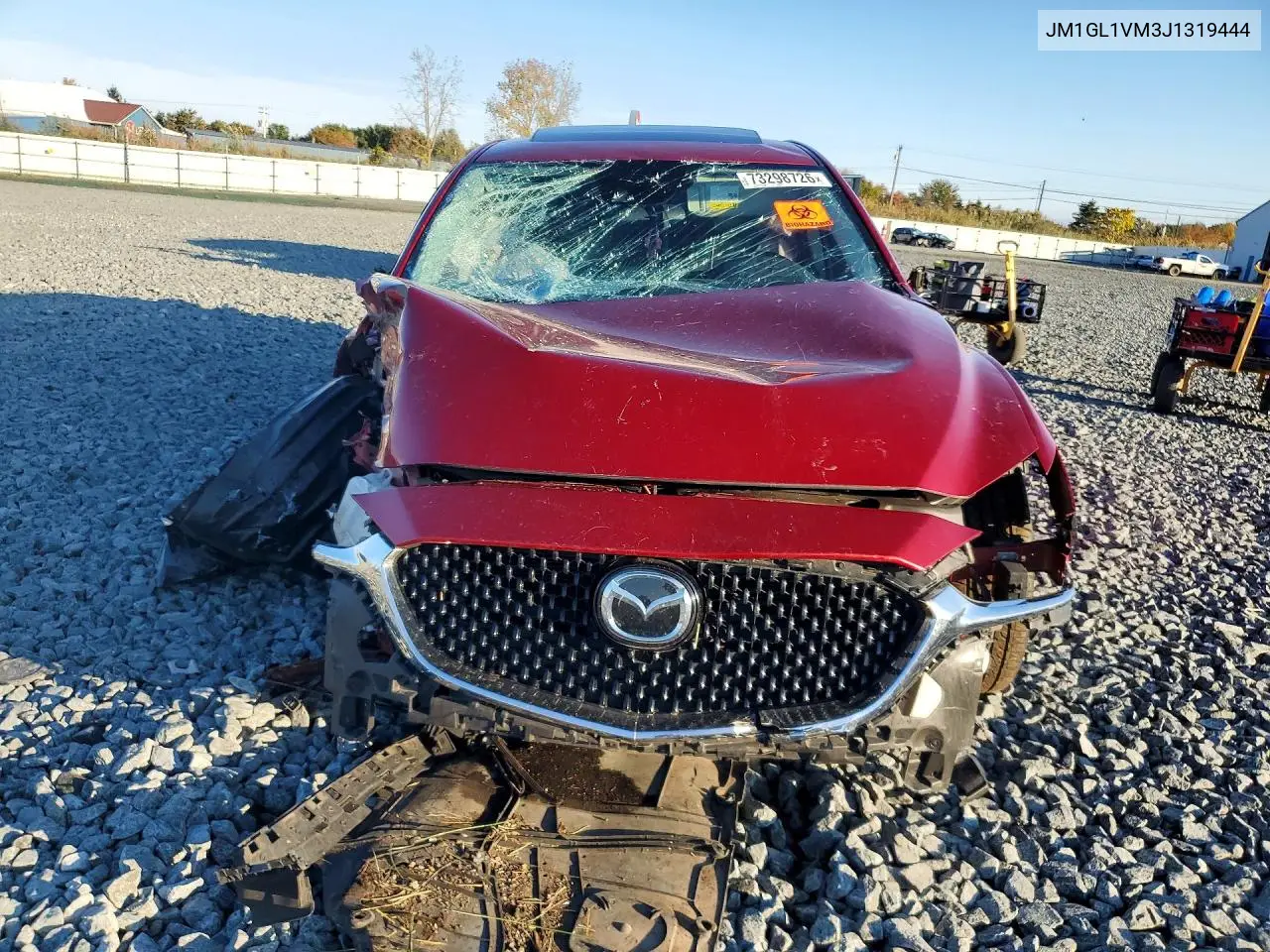 2018 MAZDA 6 VIN JM1GL1VM3J1319444 — фото 2