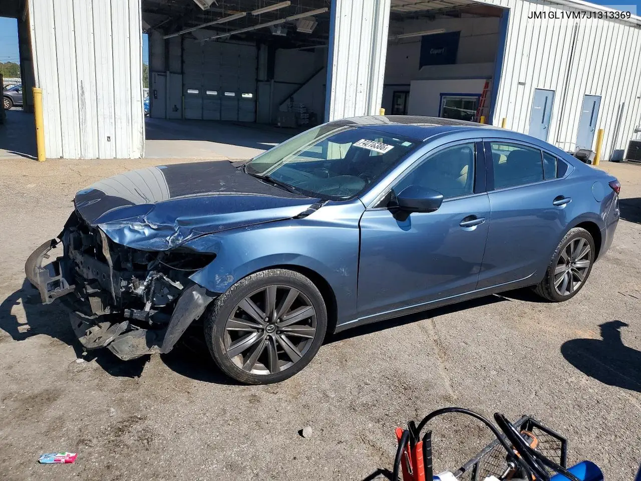 MAZDA 6 2018, VIN JM1GL1VM7J1313369