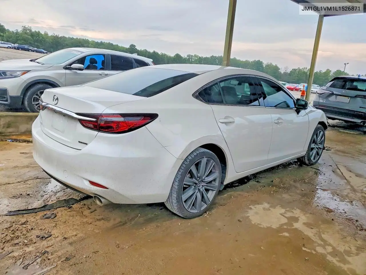2020 MAZDA 6 VIN JM1GL1VM1L1526871 — фото 3
