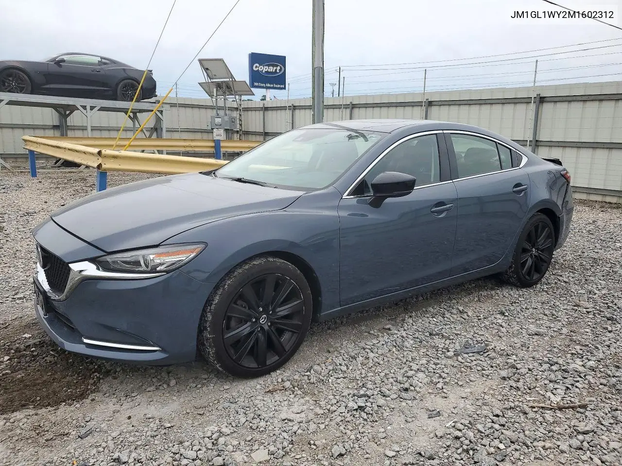 MAZDA 6 2021, VIN JM1GL1WY2M1602312