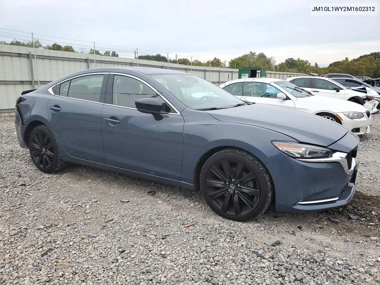 2021 MAZDA 6 VIN JM1GL1WY2M1602312 — фото 4