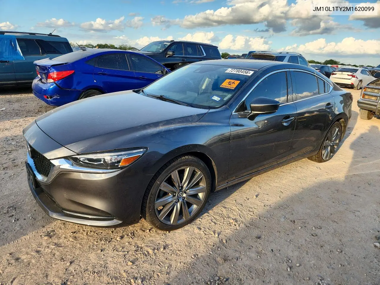 MAZDA 6 2021, VIN JM1GL1TY2M1620099