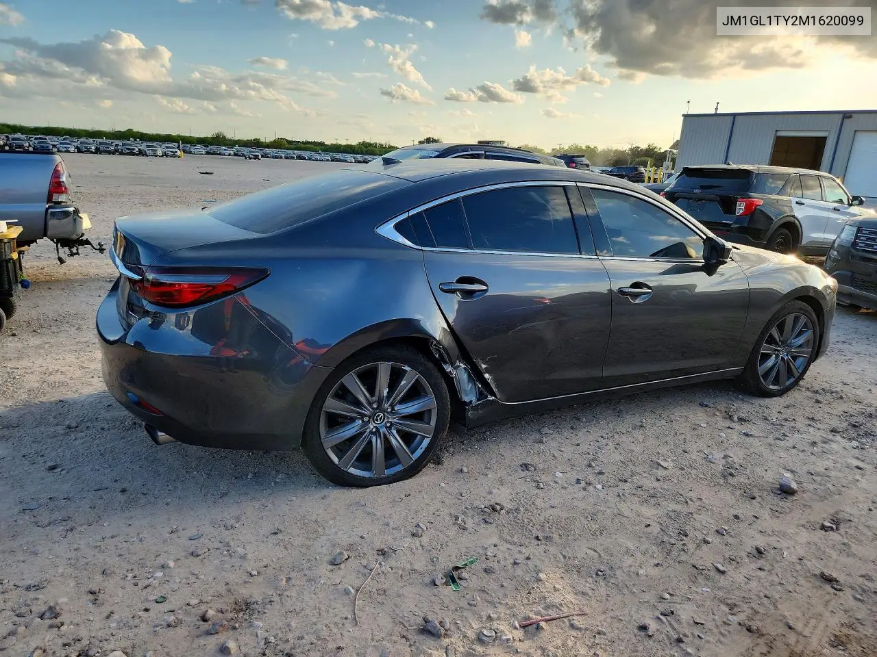2021 MAZDA 6 VIN JM1GL1TY2M1620099 — фото 3