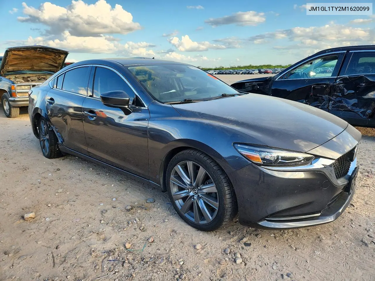 2021 MAZDA 6 VIN JM1GL1TY2M1620099 — фото 4