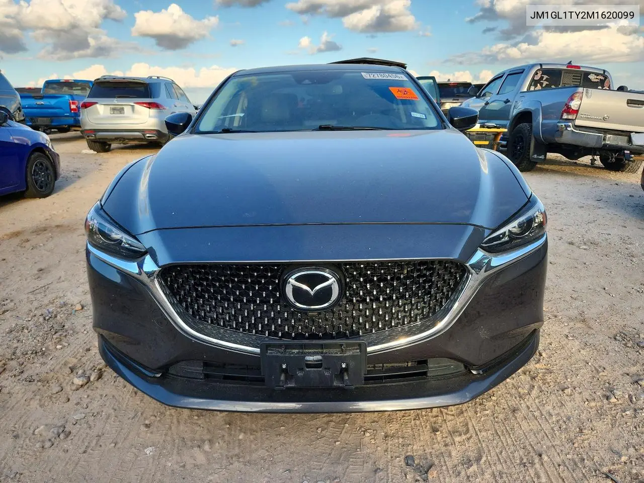 2021 MAZDA 6 VIN JM1GL1TY2M1620099 — фото 5