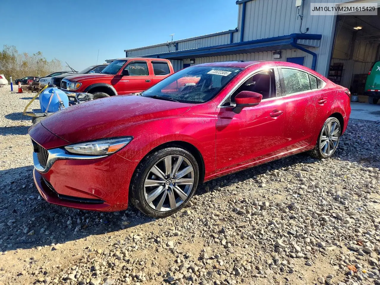 MAZDA 6 2021, VIN JM1GL1VM2M1615429