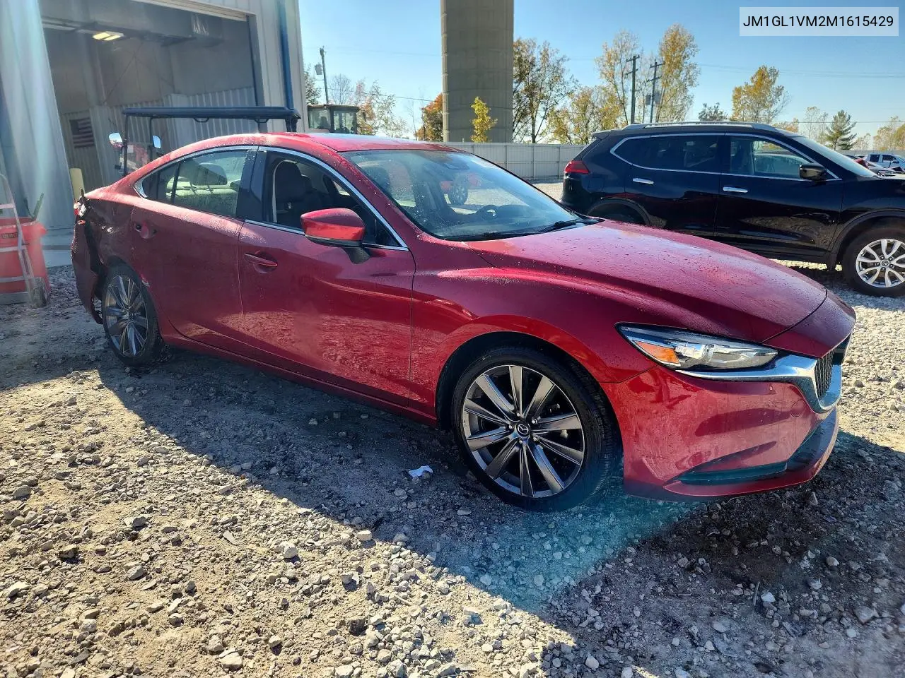 2021 MAZDA 6 VIN JM1GL1VM2M1615429 — фото 4