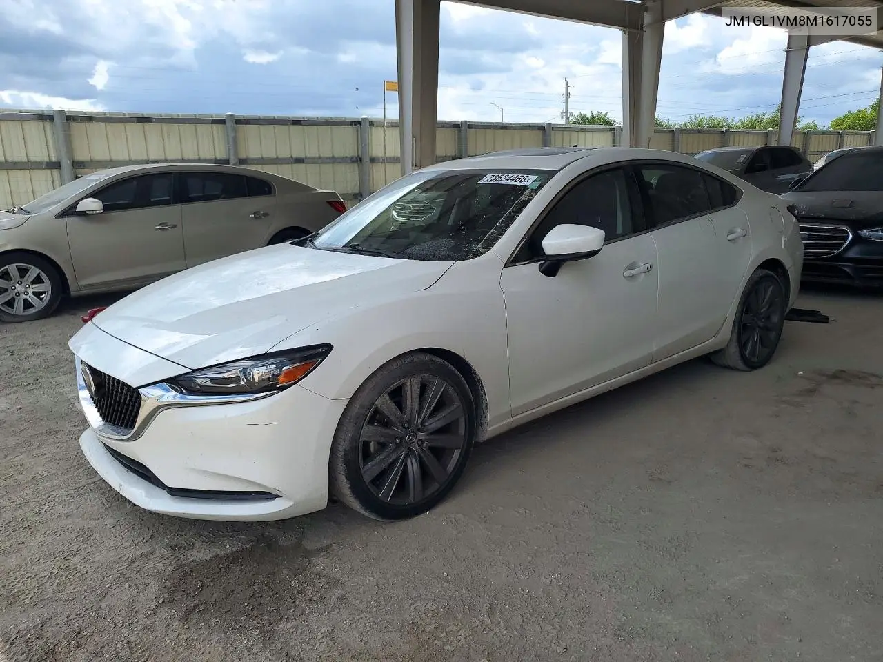 MAZDA 6 2021, VIN JM1GL1VM8M1617055