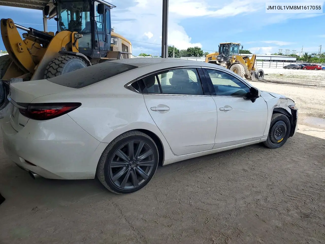 2021 MAZDA 6 VIN JM1GL1VM8M1617055 — фото 3