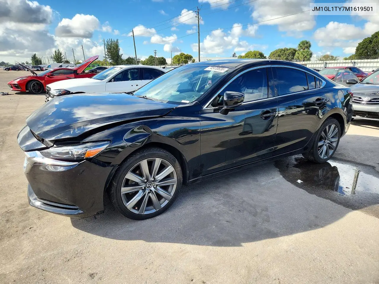 MAZDA 6 2021, VIN JM1GL1TY7M1619501