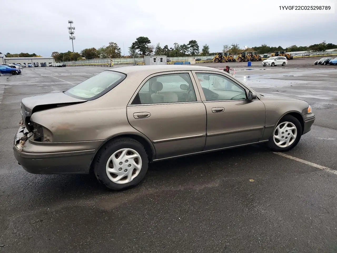 2002 MAZDA 626 VIN 1YVGF22C025298789 — фото 3