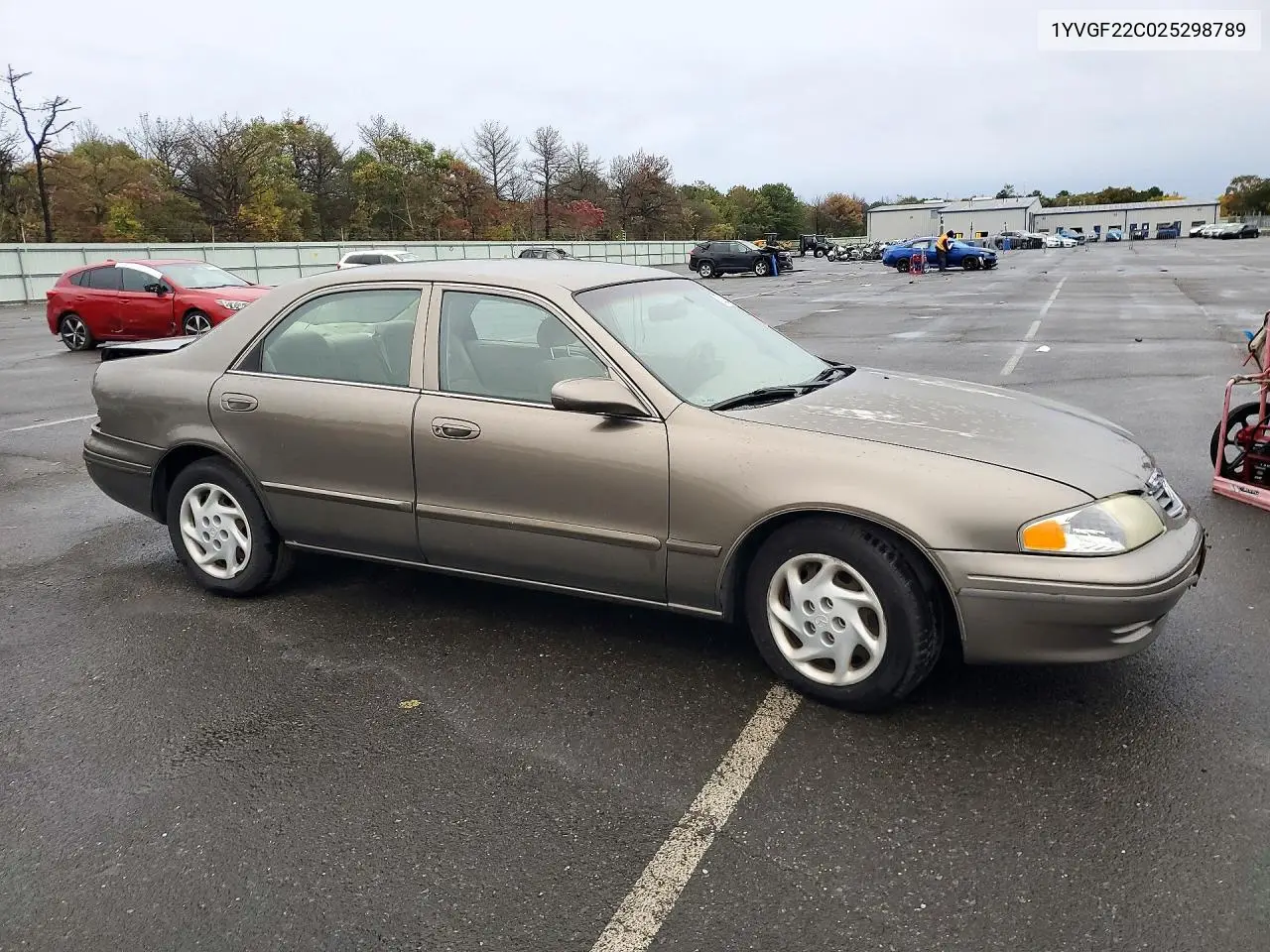 2002 MAZDA 626 VIN 1YVGF22C025298789 — фото 4