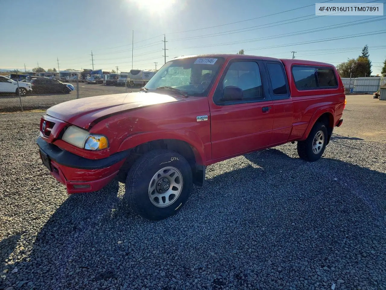 MAZDA B-SERIES 2001, VIN 4F4YR16U11TM07891