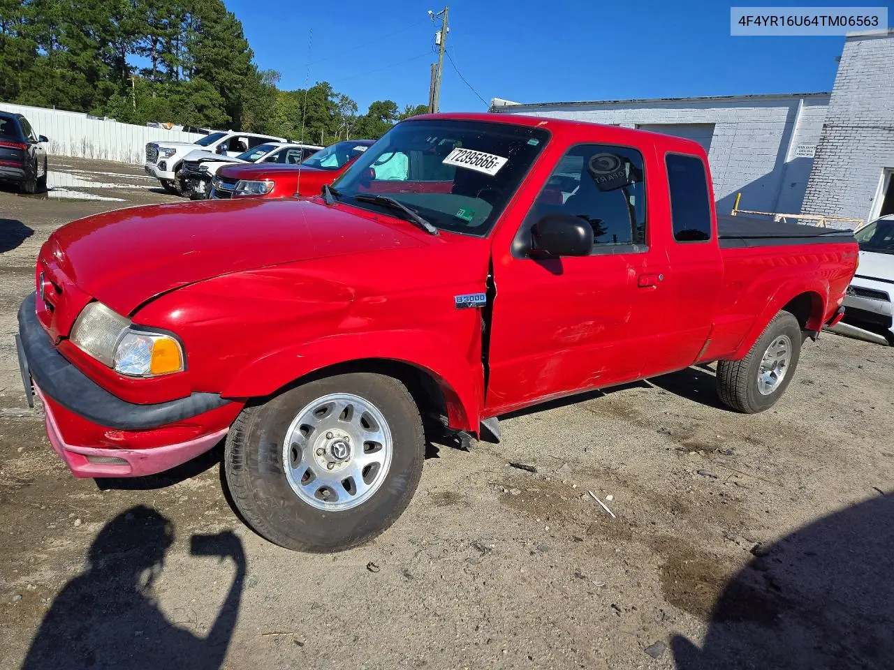 MAZDA B-SERIES 2004, VIN 4F4YR16U64TM06563