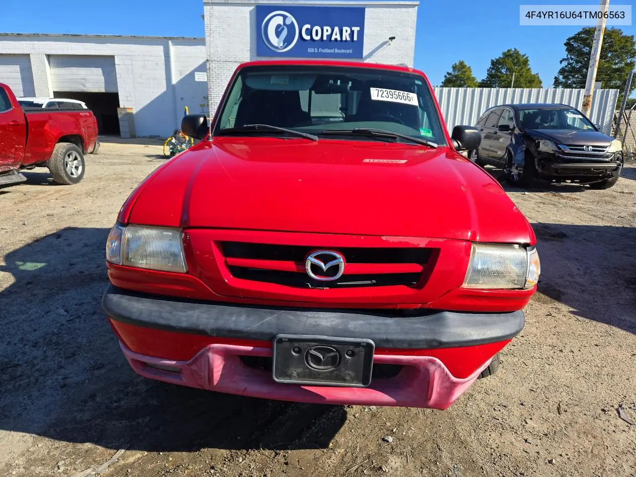 2004 MAZDA B-SERIES VIN 4F4YR16U64TM06563 — фото 5