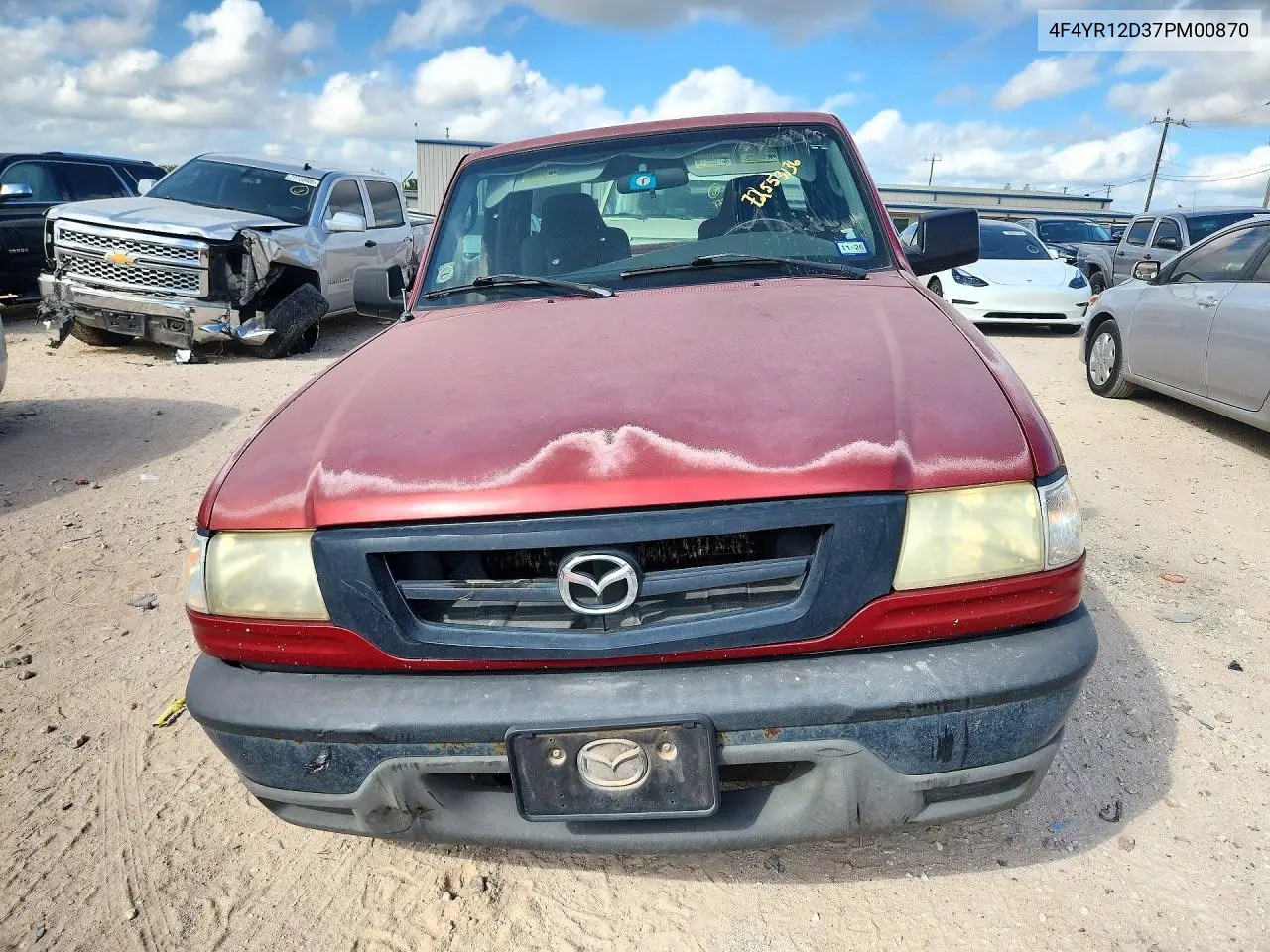2007 MAZDA B-SERIES VIN 4F4YR12D37PM00870 — фото 5
