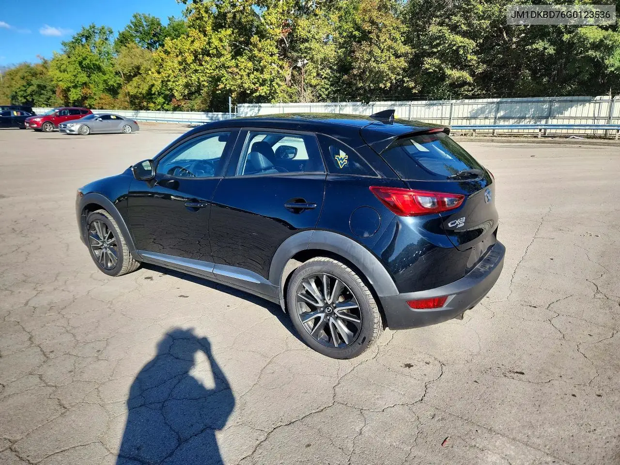 2016 MAZDA CX-3 VIN JM1DKBD76G0123536 — фото 2