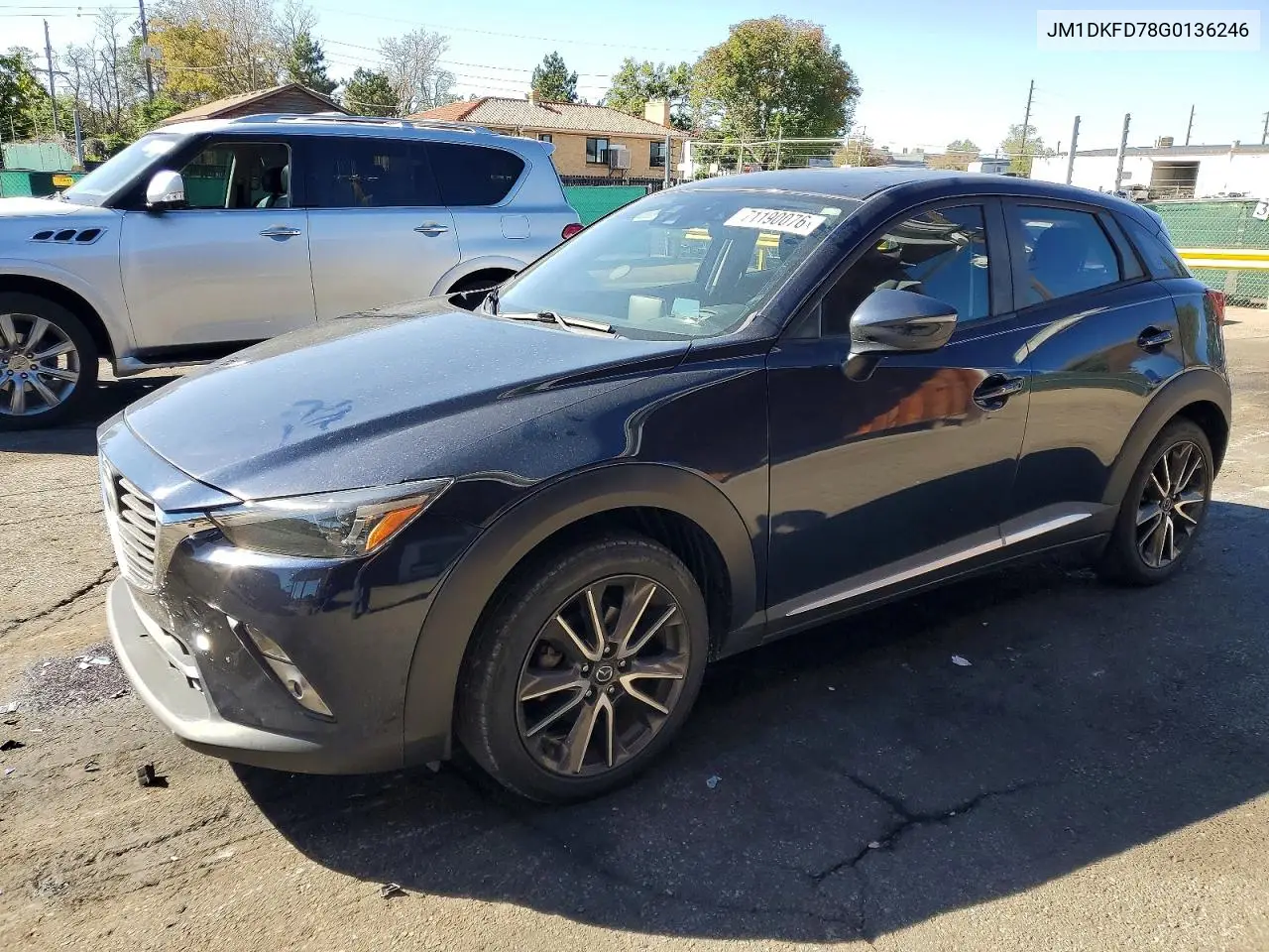 MAZDA CX-3 2016, VIN JM1DKFD78G0136246