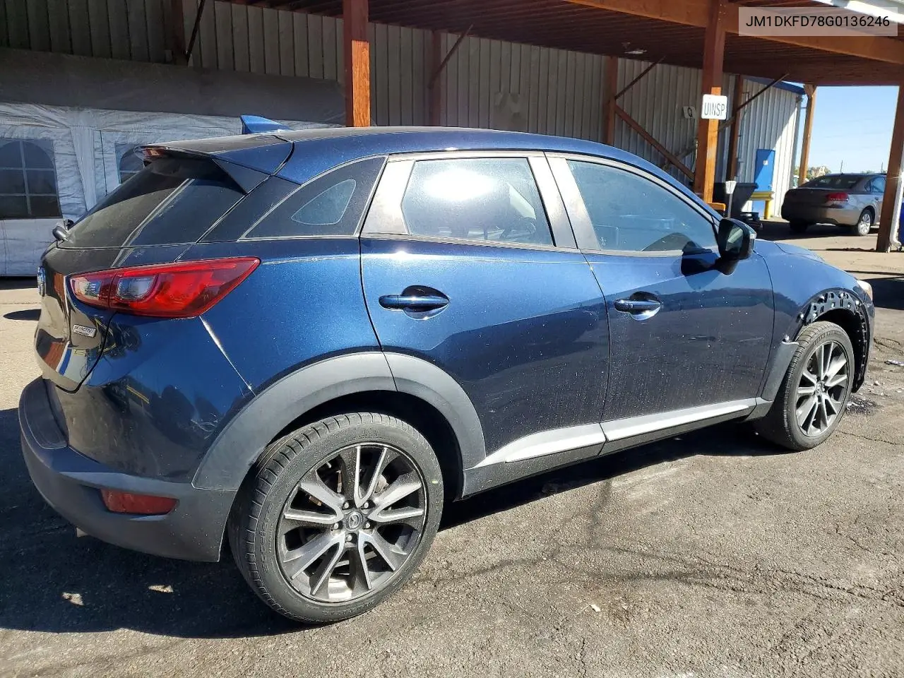2016 MAZDA CX-3 VIN JM1DKFD78G0136246 — фото 3