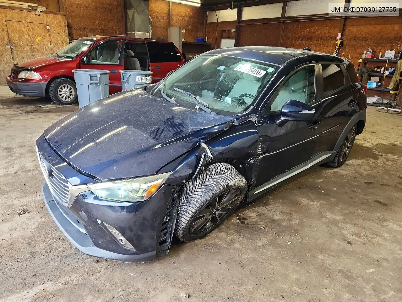 MAZDA CX-3 2016, VIN JM1DKDD70G0127755