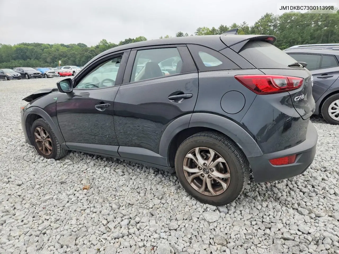 2016 MAZDA CX-3 VIN JM1DKBC73G0113998 — фото 2