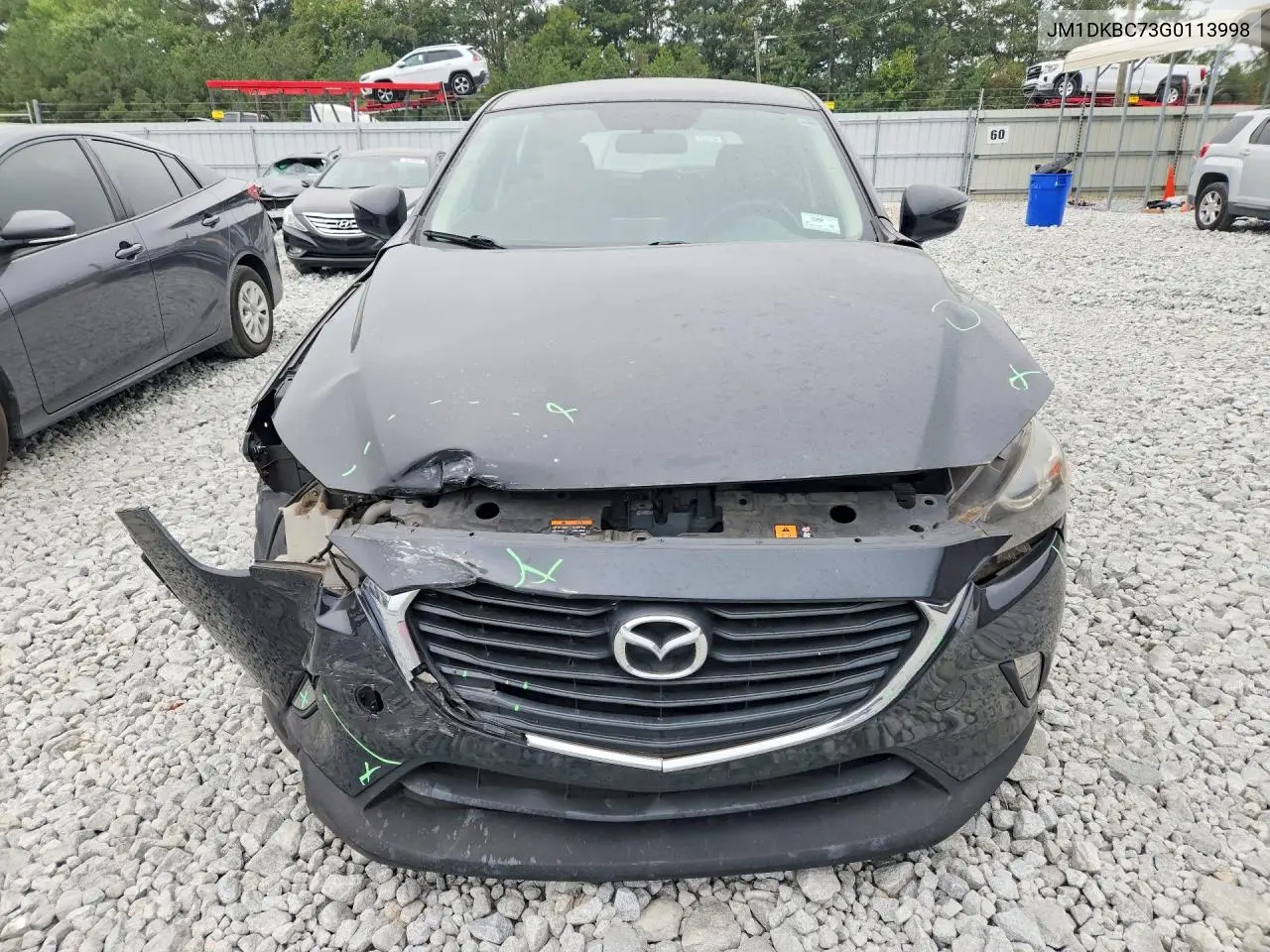 2016 MAZDA CX-3 VIN JM1DKBC73G0113998 — фото 5
