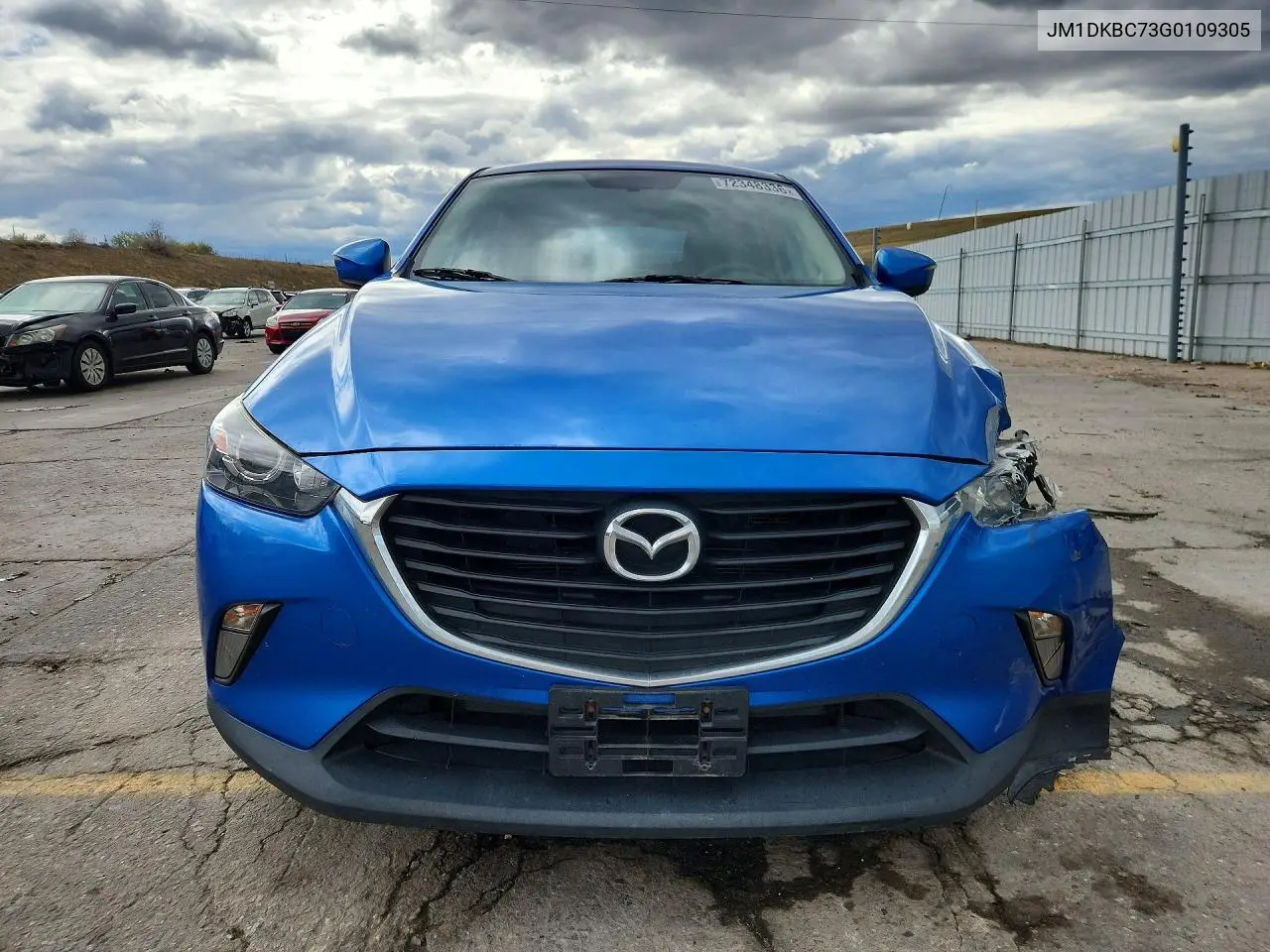 2016 MAZDA CX-3 VIN JM1DKBC73G0109305 — фото 5