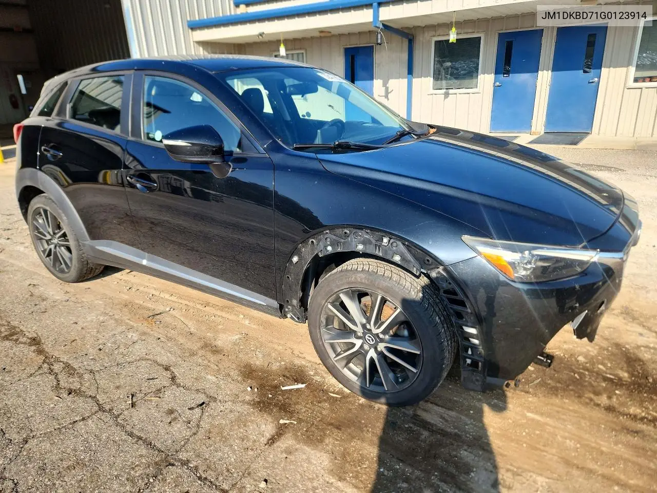 2016 MAZDA CX-3 VIN JM1DKBD71G0123914 — фото 4