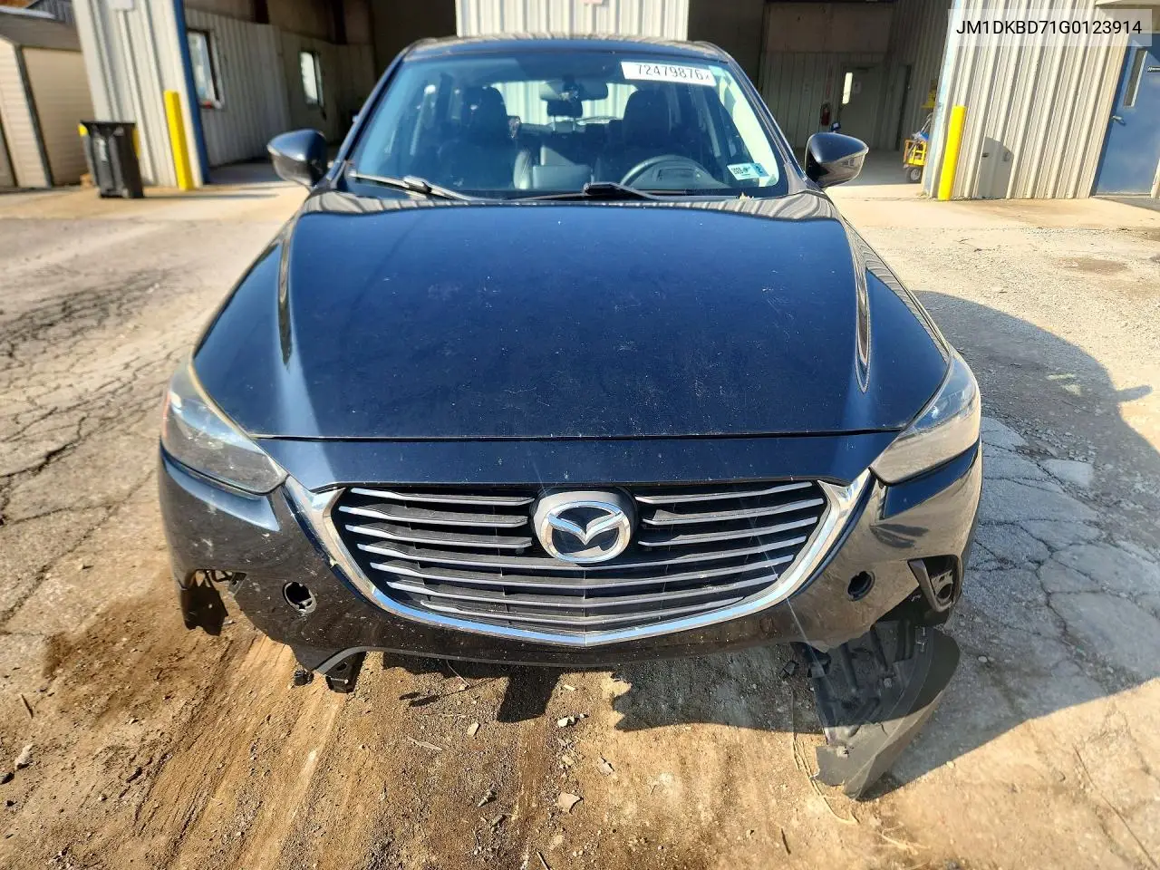 2016 MAZDA CX-3 VIN JM1DKBD71G0123914 — фото 5