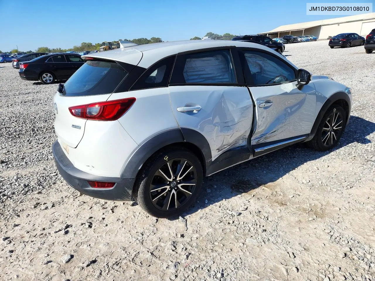 2016 MAZDA CX-3 VIN JM1DKBD73G0108010 — фото 3