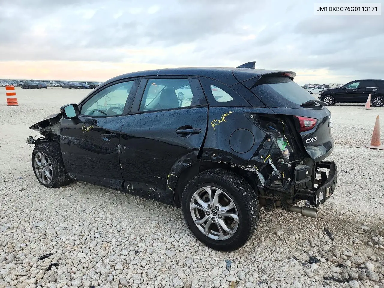 2016 MAZDA CX-3 VIN JM1DKBC76G0113171 — фото 2