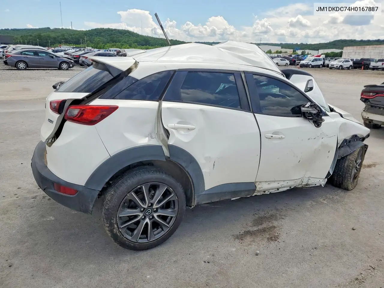 2017 MAZDA CX-3 VIN JM1DKDC74H0167887 — фото 3