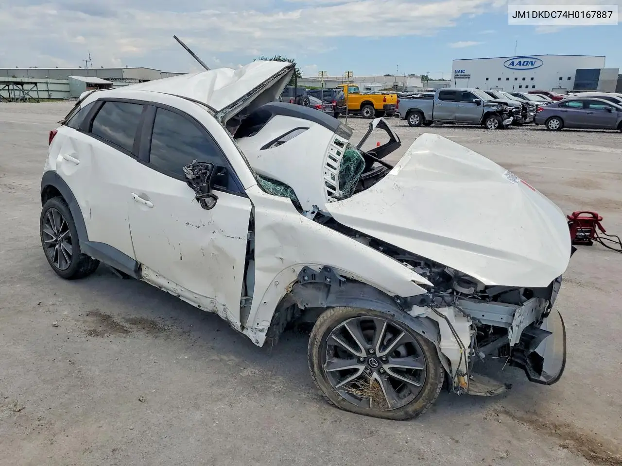 2017 MAZDA CX-3 VIN JM1DKDC74H0167887 — фото 4
