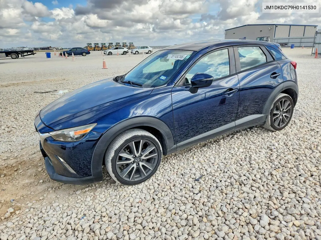 MAZDA CX-3 2017, VIN JM1DKDC79H0141530