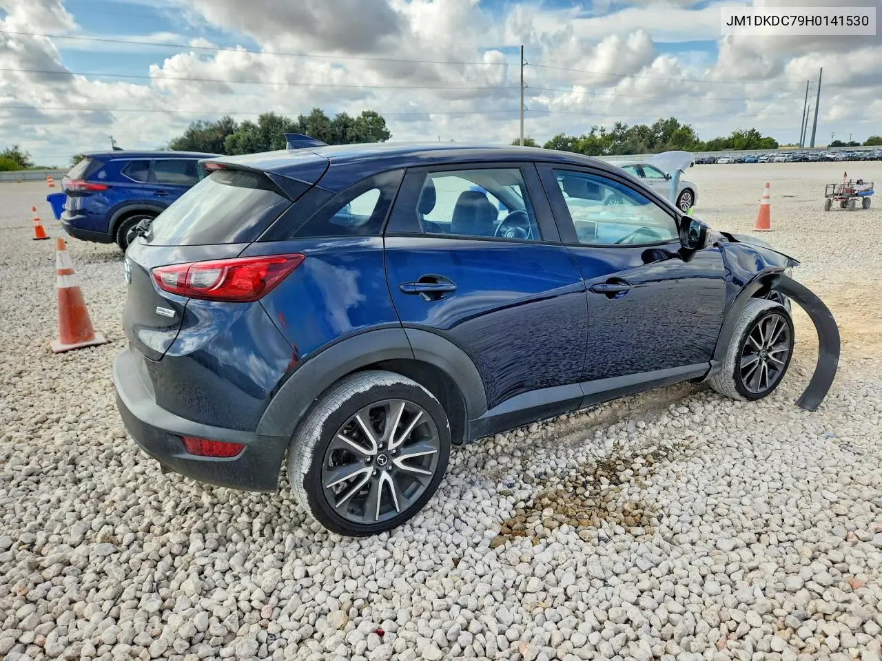 2017 MAZDA CX-3 VIN JM1DKDC79H0141530 — фото 3