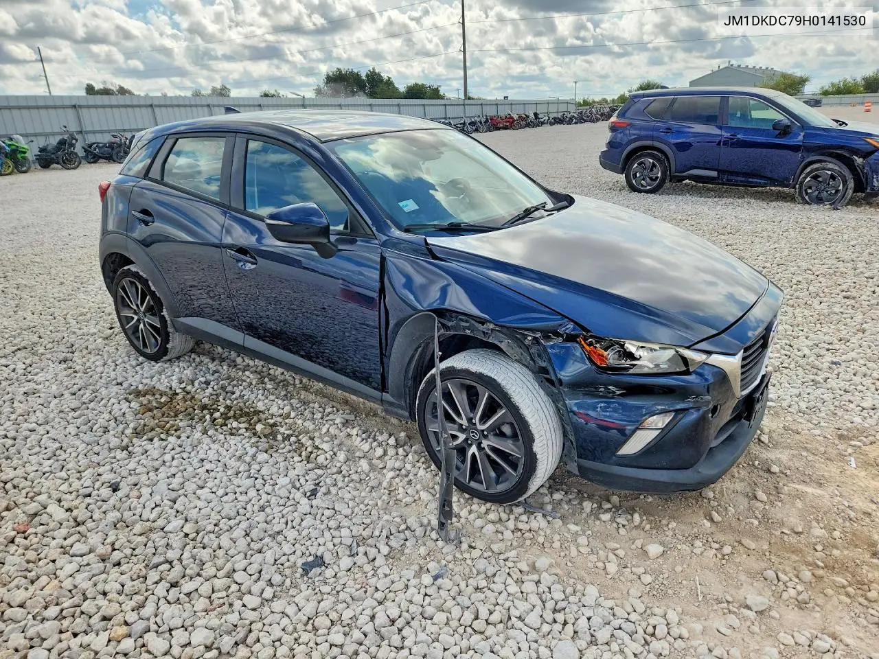 2017 MAZDA CX-3 VIN JM1DKDC79H0141530 — фото 4