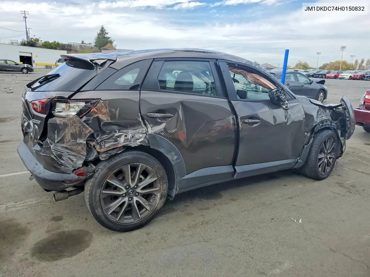2017 MAZDA CX-3 VIN JM1DKDC74H0150832 — фото 3