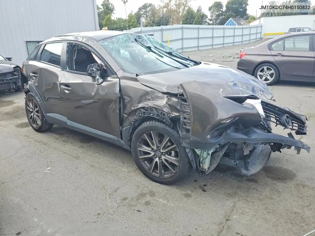 2017 MAZDA CX-3 VIN JM1DKDC74H0150832 — фото 4