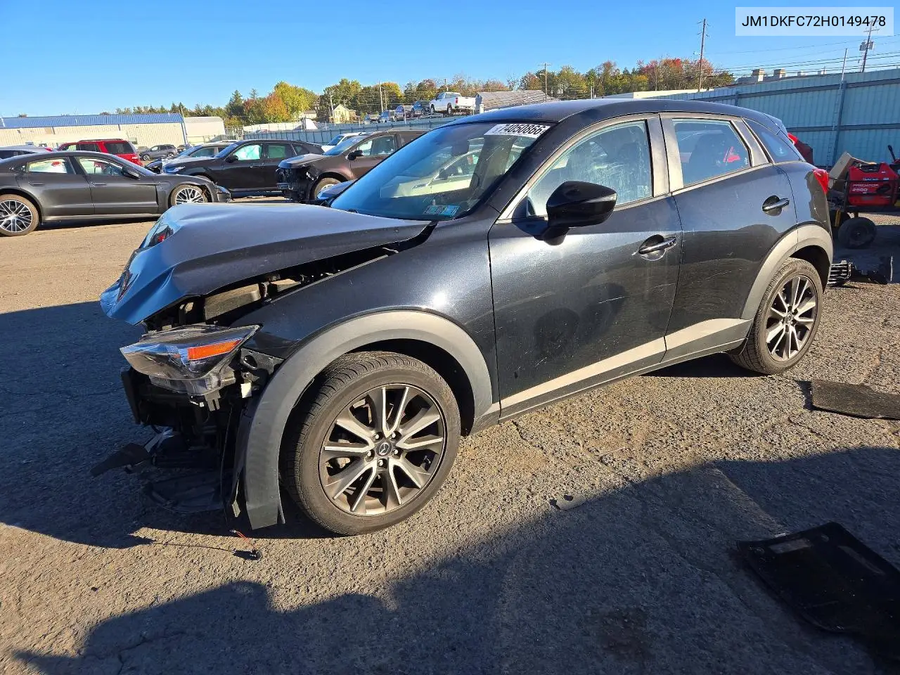 MAZDA CX-3 2017, VIN JM1DKFC72H0149478