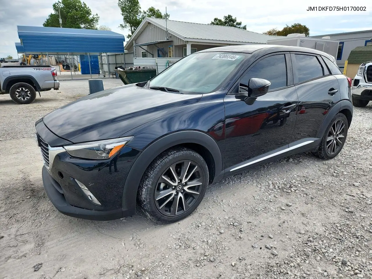 MAZDA CX-3 2017, VIN JM1DKFD75H0170002