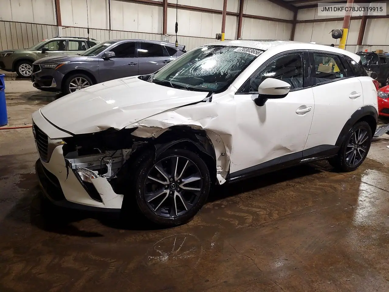 MAZDA CX-3 2018, VIN JM1DKFC78J0319915