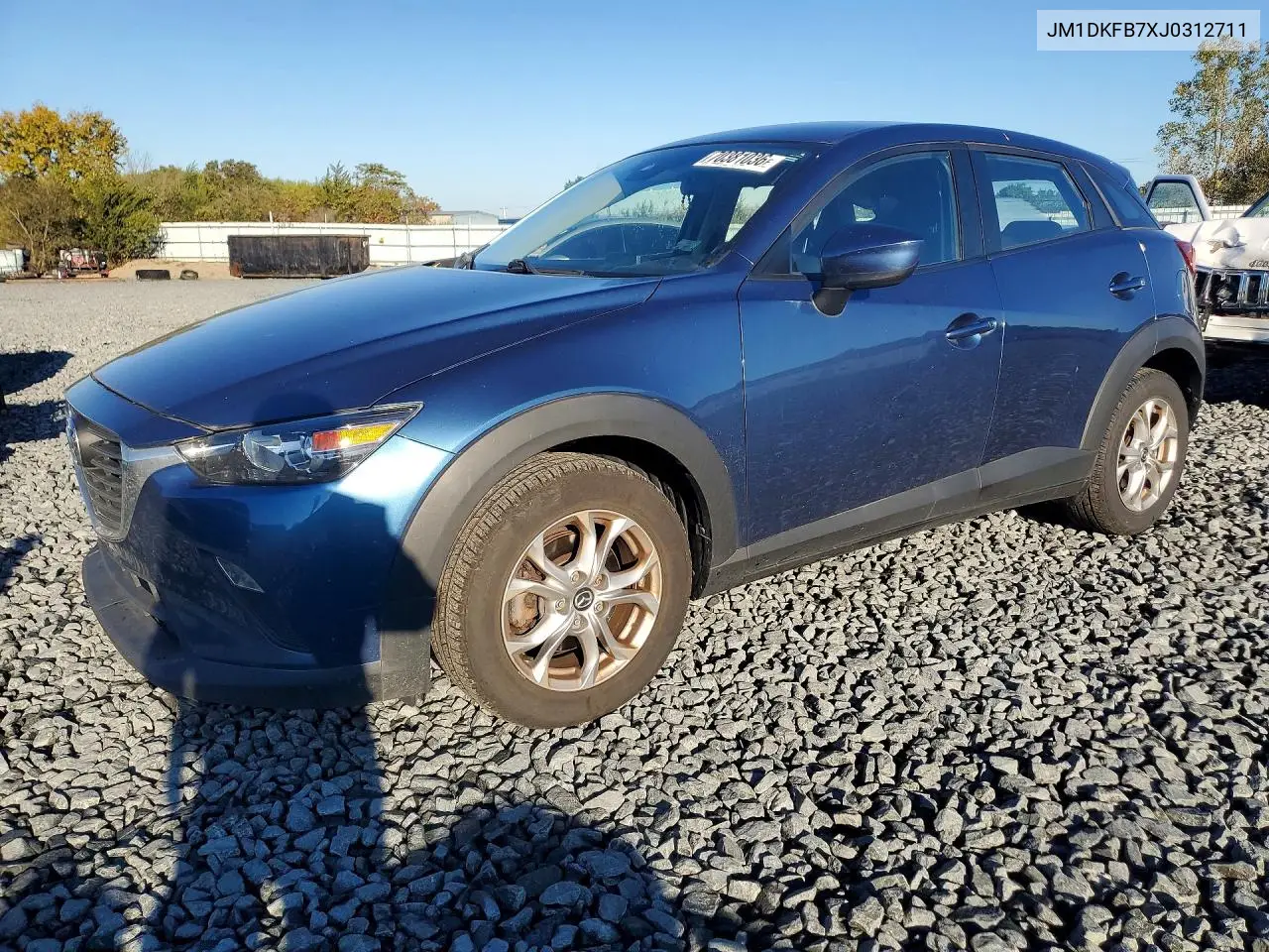 MAZDA CX-3 2018, VIN JM1DKFB7XJ0312711