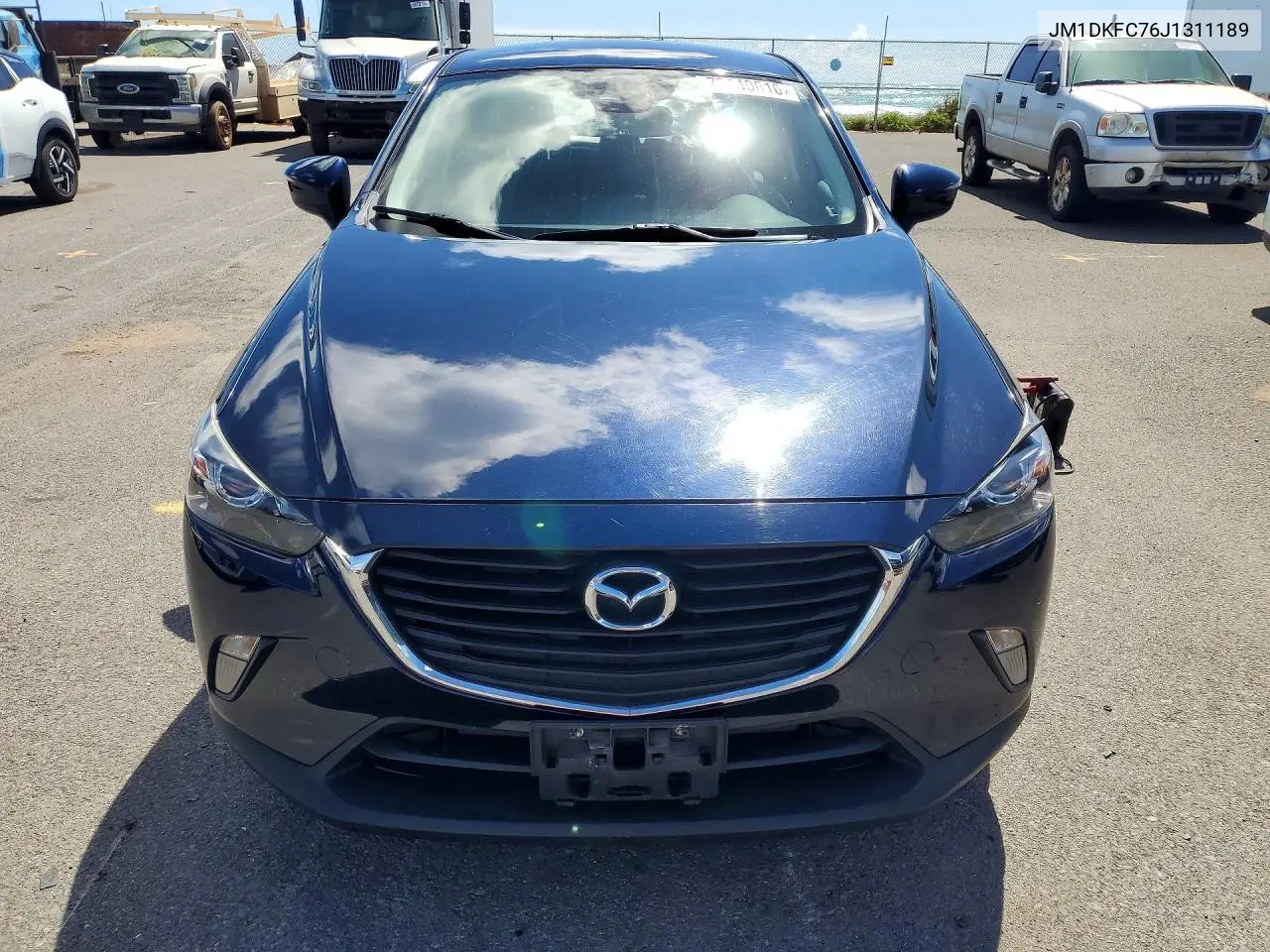 2018 MAZDA CX-3 VIN JM1DKFC76J1311189 — фото 5