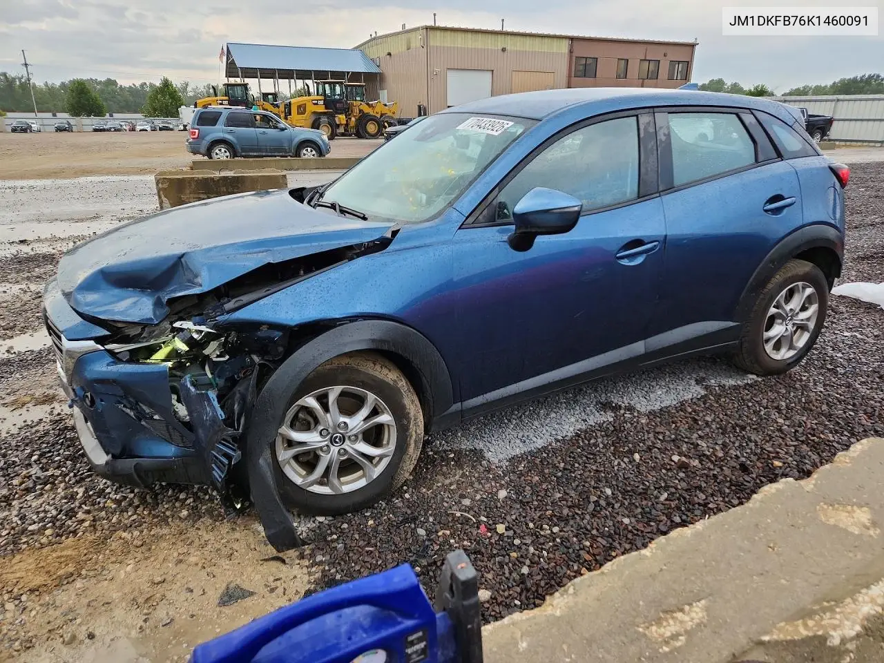 MAZDA CX-3 2019, VIN JM1DKFB76K1460091