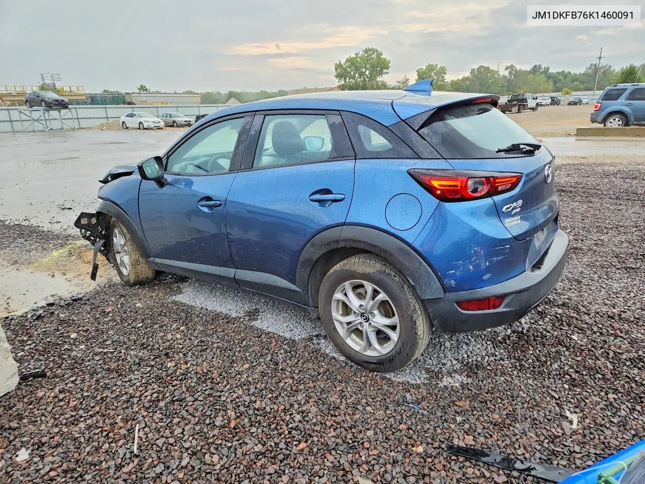 2019 MAZDA CX-3 VIN JM1DKFB76K1460091 — фото 2