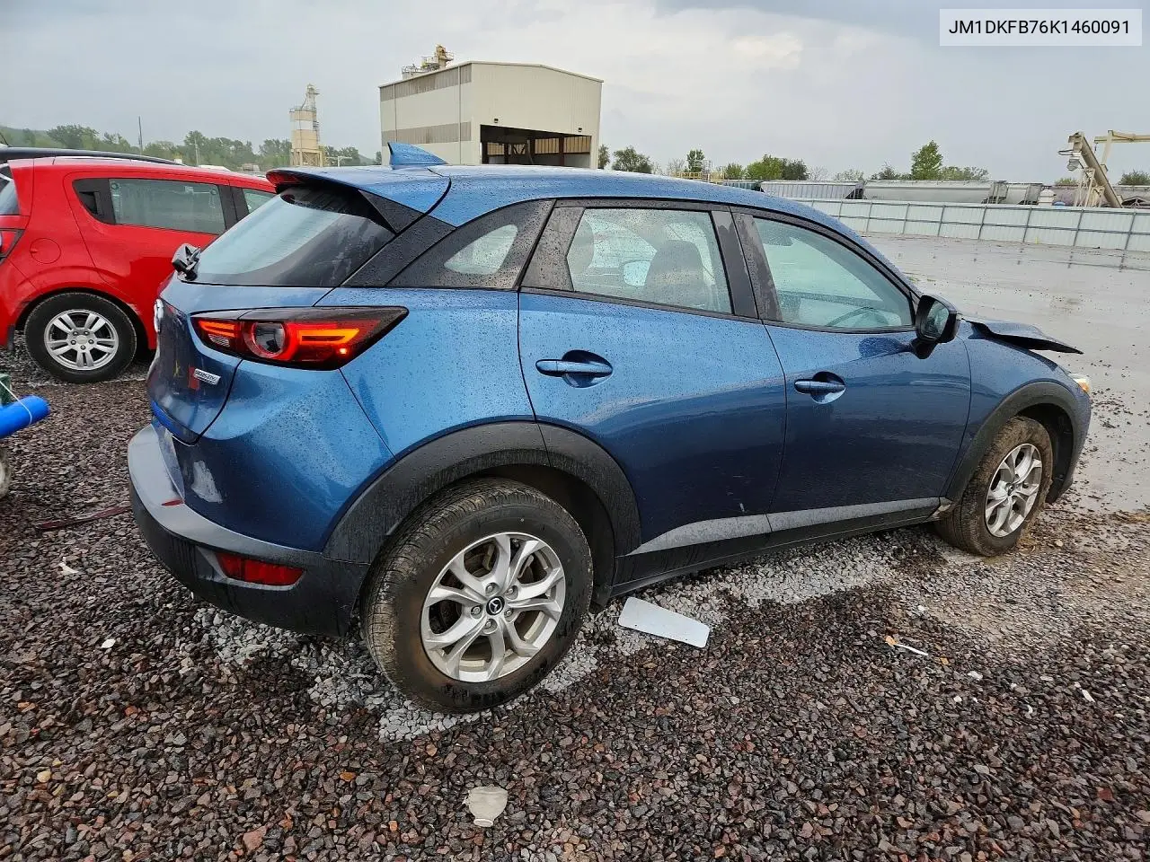 2019 MAZDA CX-3 VIN JM1DKFB76K1460091 — фото 3