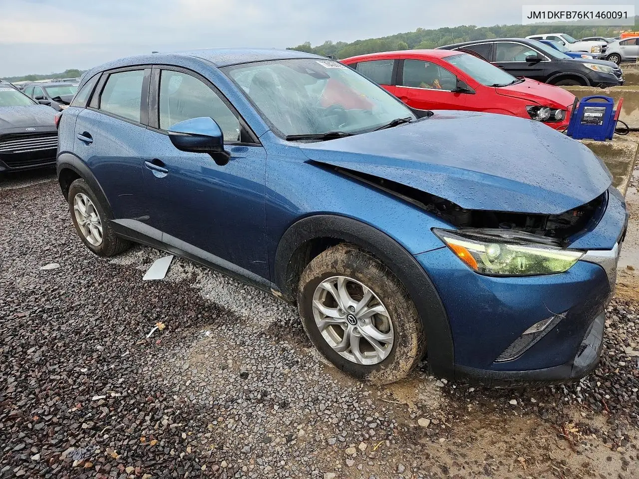 2019 MAZDA CX-3 VIN JM1DKFB76K1460091 — фото 4